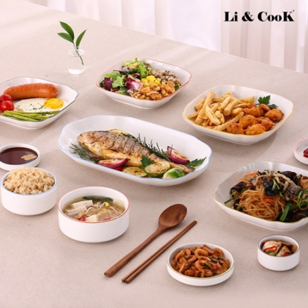 리앤쿡 레인보우 디너세트 5P #3