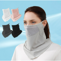 쿨 자외선 차단 마스크 시원한 페이스 운동 산책 골프 낚시 등산 자전거 햇빛 가리개 커버