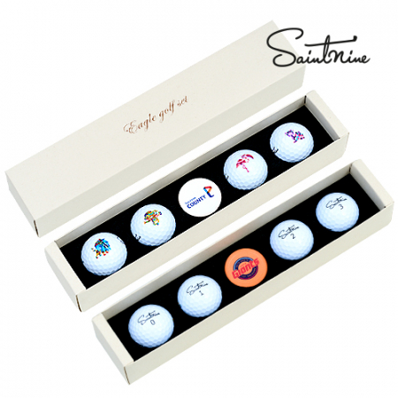 세인트나인 에이치 화이트 4구 볼마커 세트 #2