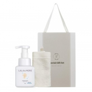 퓨어센스 더마음가는 선물set 시트러스향 핸드워시 250ml 밤부 핸드타올 70g 2P