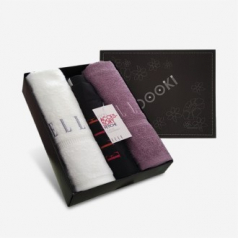 엘르 이엘타올2매+ 무지로고 3단 우산세트