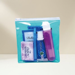 지퍼형 실속형 A형 여행용세면도구 세트