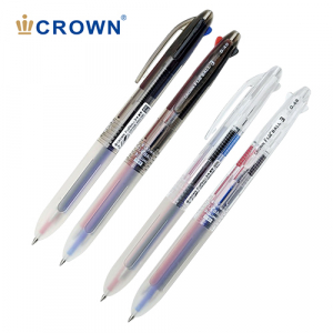 크라운 픽스볼 3색 볼펜 스텐다드