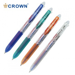 크라운 픽스볼 앞으로 지워지는 3색 볼펜, 유니크