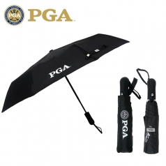 PGA 3단 자동 무지 골프 우산