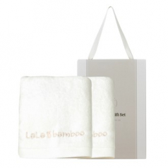 더마음가는 선물set 국내생산 밤부 세면 타올 2P