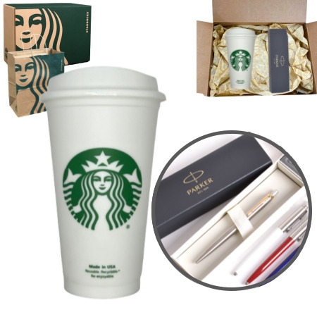 스타벅스 리유저블컵 그란데 파카볼펜 선물세트 #2
