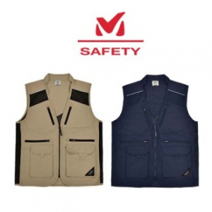 밀레 여름 작업 안전 조끼