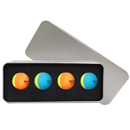 볼빅 비비드 콤비 칼라랜덤 4구 틴케이스세트 #2