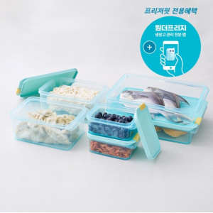 락앤락 프리저핏 밀폐용기 정리 초보 세트 6P