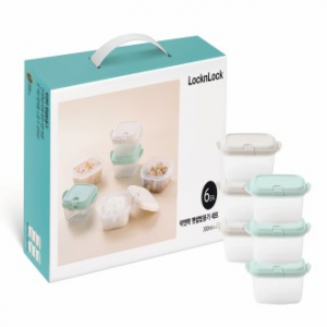 [락앤락] 이지톡 햇쌀밥용기 6조세트 (P-1120S6)