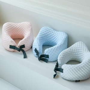 스피너 냉감 버클형 휴대용 메모리폼 목배게-파우치포함