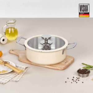 비스카 인덕션 양수 전골 냄비22cm