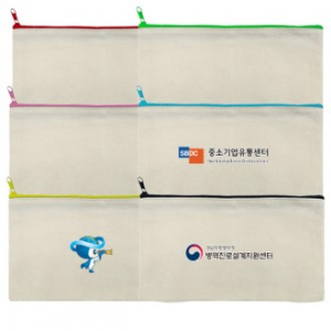 무지 캔버스 파우치 더스트백 관공서 기념품 사은품 판촉물 인쇄 제작