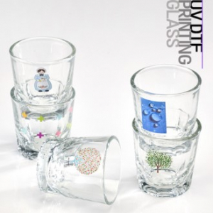 드망즈 UV DTF필름인쇄 글라스 소주잔