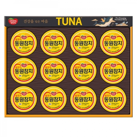 동원 S12호 (라이트스탠다드참치 90g * 12캔) [24년 추석] #2
