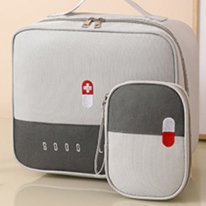 M043 비상약 파우치 약 가방 구급상자 인쇄 답례품 판촉물