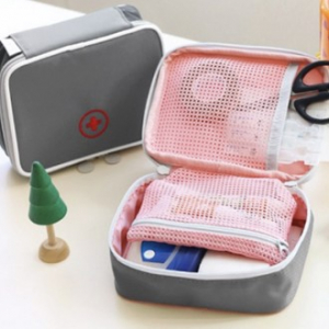 M042 포켓 비상약 파우치 약 가방 구급상자 인쇄 답례품 판촉물