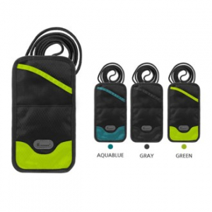 여행용목걸이형 롱 파우치