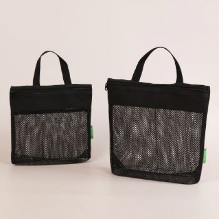 리유저블 메쉬 워시백, 친환경 여행용파우치 2종 #8