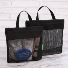 리유저블 메쉬 워시백, 친환경 여행용파우치 2종