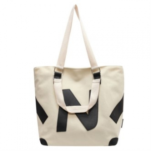 CJH081 나는용 모던 텍스트 숄더 에코백