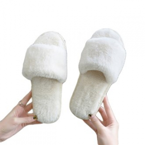 CIH938 나는용 가정용 솜털 모피 슬리퍼