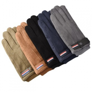 CIH936 나는용 겨울 벨벳 보온 남성장갑