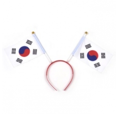 태극기 머리띠 양쪽형