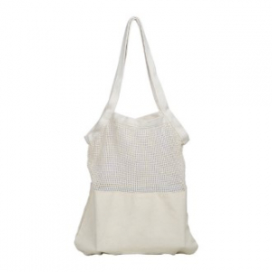 나는용 CIH813 매쉬 캔버스 에코백