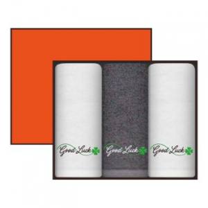 송월 굿럭 150 자수 수건 3매 세트