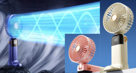 휴대용선풍기 5단 손선풍기 목 손풍기 미니