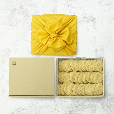 [더 기다림] 한입에 반한 콩쑥개떡 1.9kg (60gX32개)+고급 보자기 포장 #2