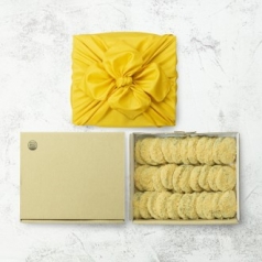 [더 기다림] 한입에 반한 콩쑥개떡 1.9kg (60gX32개)+고급 보자기 포장