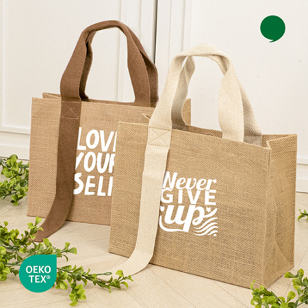 오코텍스 인증 쥬트 주리백 30x23x13cm #2