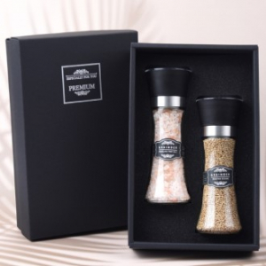 롱그라인더 2P 선물세트,핑크+볶은참깨 답례품