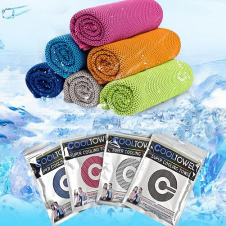 메쉬 앗차거 멀티 쿨타올 썸머 쿨스카프 아이스 얼음목도리 / 샤 #2