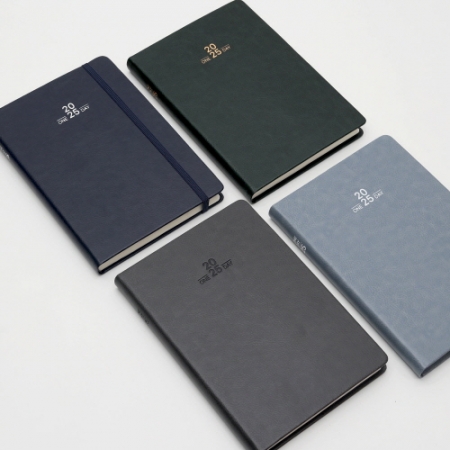 AP10 양장 다이어리 25절 - 네이비 #4