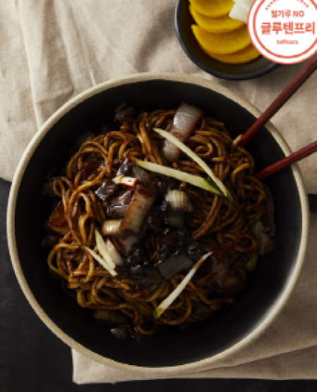 메밀에 빠진 테프 짜장면 #2