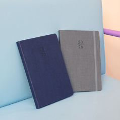 AP20 양장 다이어리 25절  네이비