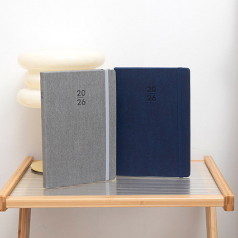 AP20 양장 다이어리 25절  그레이
