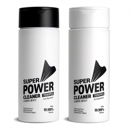 특수원단 다용도 멀티 청소 살균 소독 세정 물티슈 70매 슈퍼파워클리너 #2
