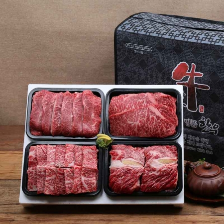 안동한우정 1등급 한우 구이 선물세트 1호 / 면세 #2