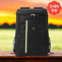 마운트 배낭형 베이직 보온 보냉 아이스백 (30L) (블랙)