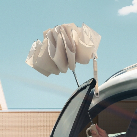 크로반 KR34 3단 자동 우산 거꾸로 카라비너 자동 접이식 우산 #2