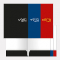 투포켓 종이화일 (고급형/포켓 60mm/박인쇄) // 기성