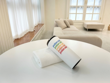 센트포유 폴라로이드 포커스 텀블러 + 송월 프리미엄 타올 수건 세트 #2