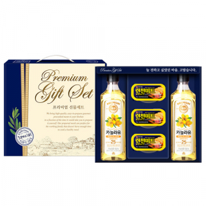 M4 기쁨 1호 선물세트(카놀라유+런천미트)