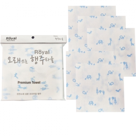 로얄 애니몰 행주타올 5p #2