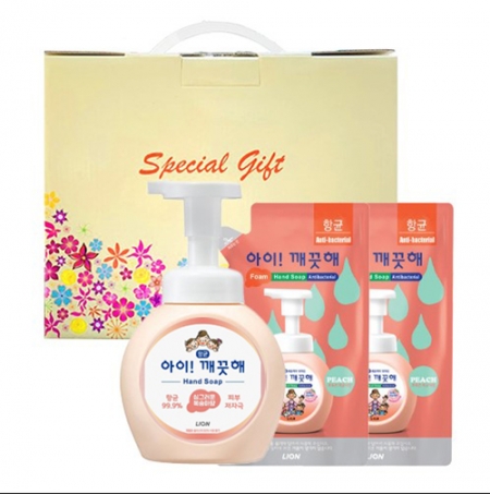 다올 아이깨끗해 핸드워시 복숭아향 3종 기획 세트4 #2